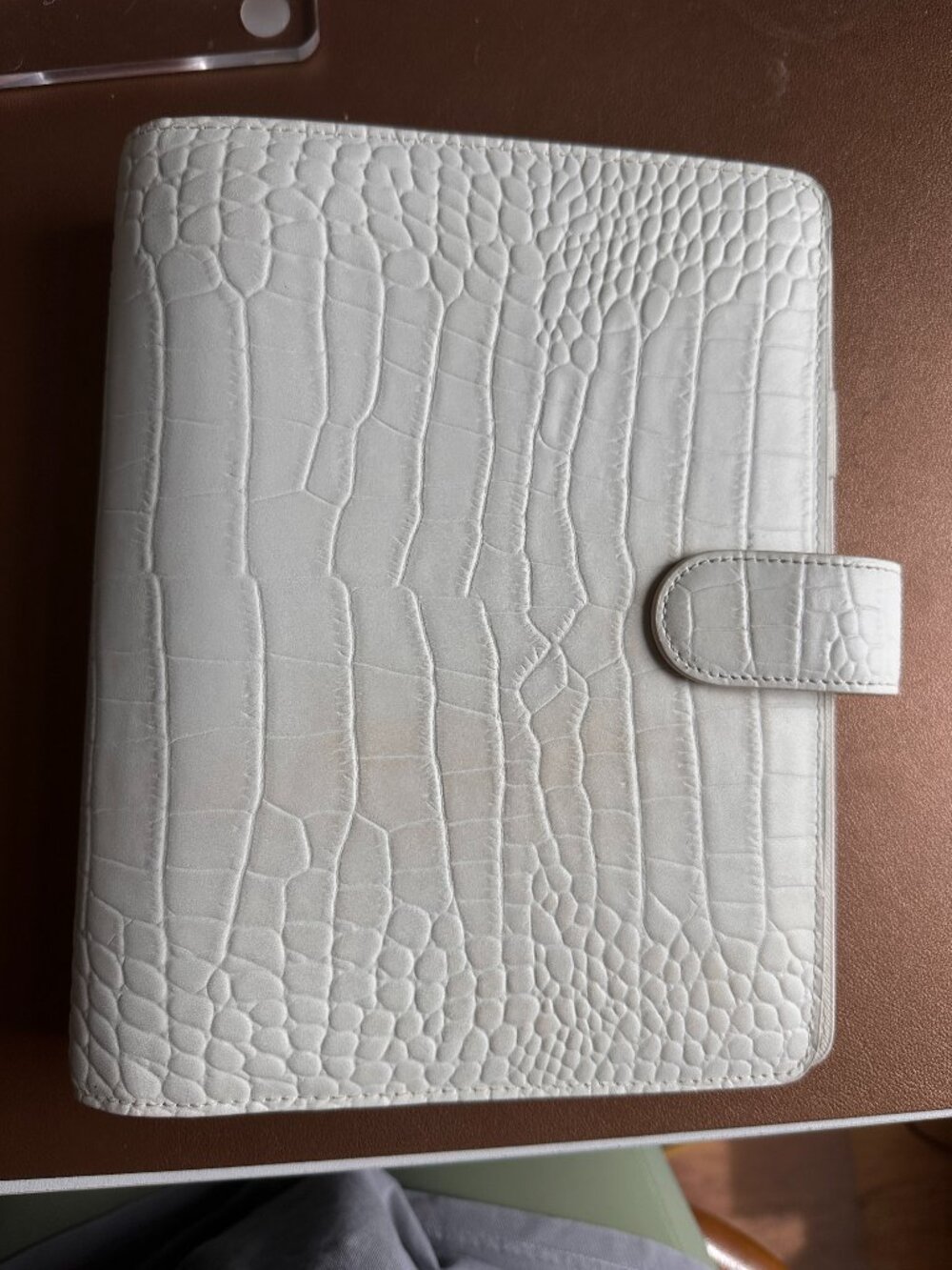 Cloth and Paper Agenda Cover